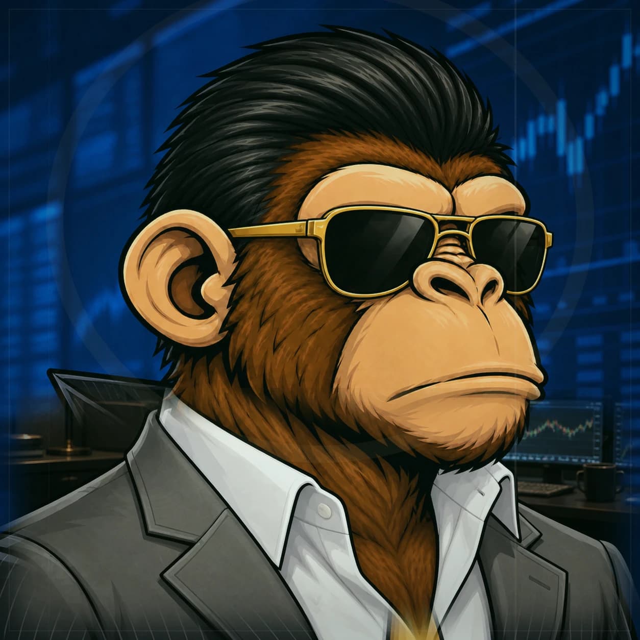Wall Street Ape #0528