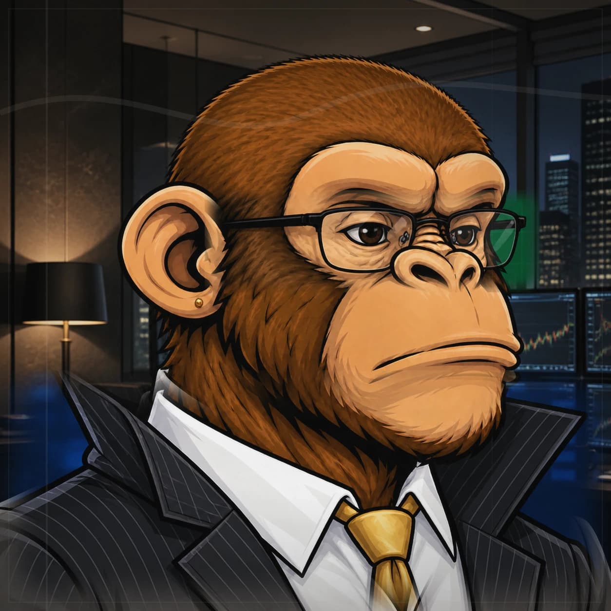 Wall Street Ape #0542