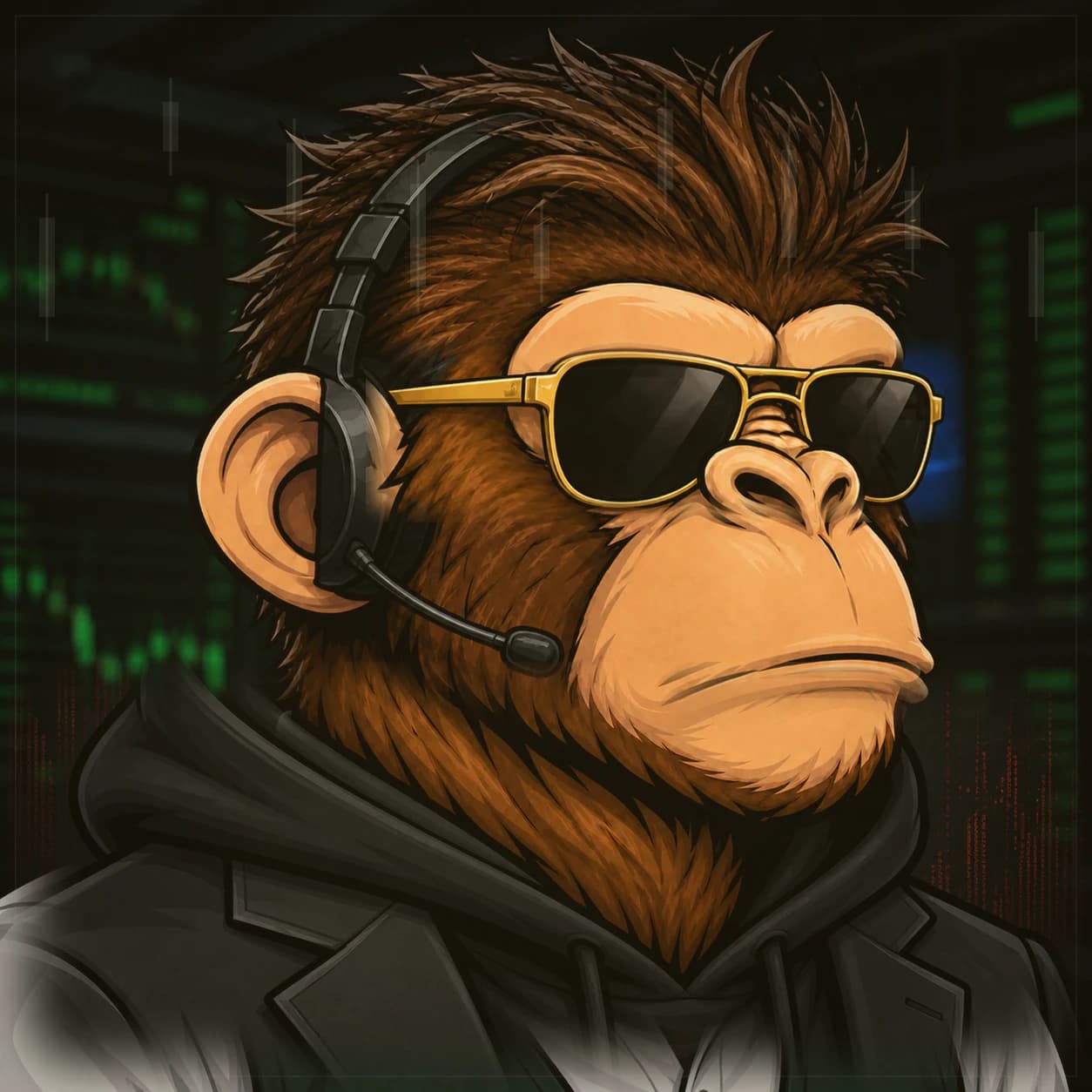 Wall Street Ape #0543