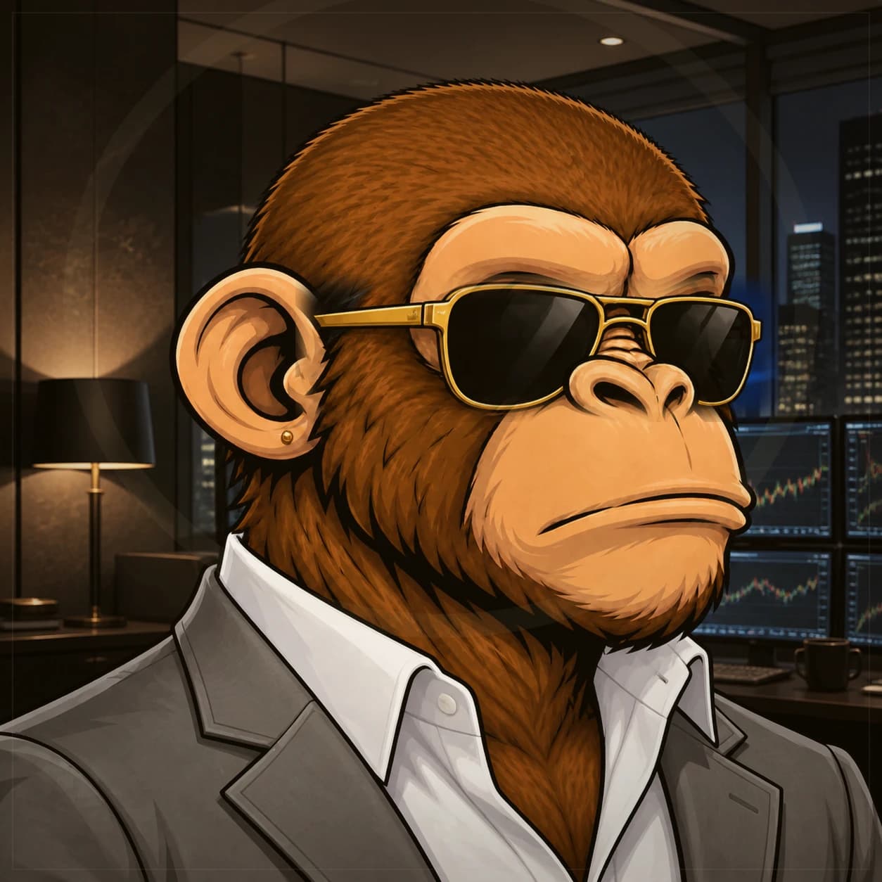 Wall Street Ape #0554