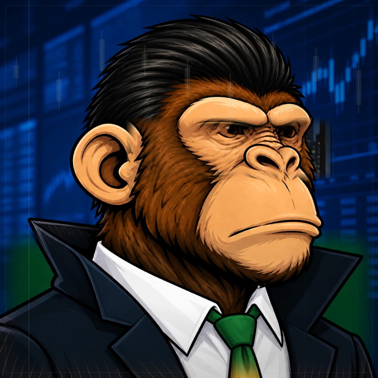 Wall Street Ape #0572
