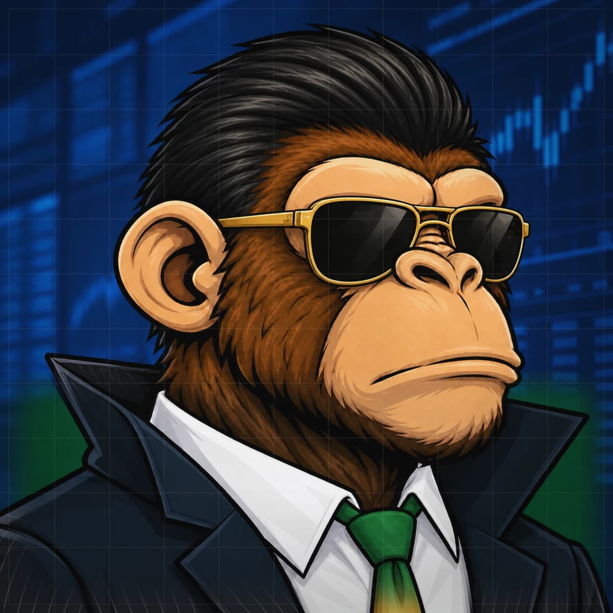 Wall Street Ape #0595