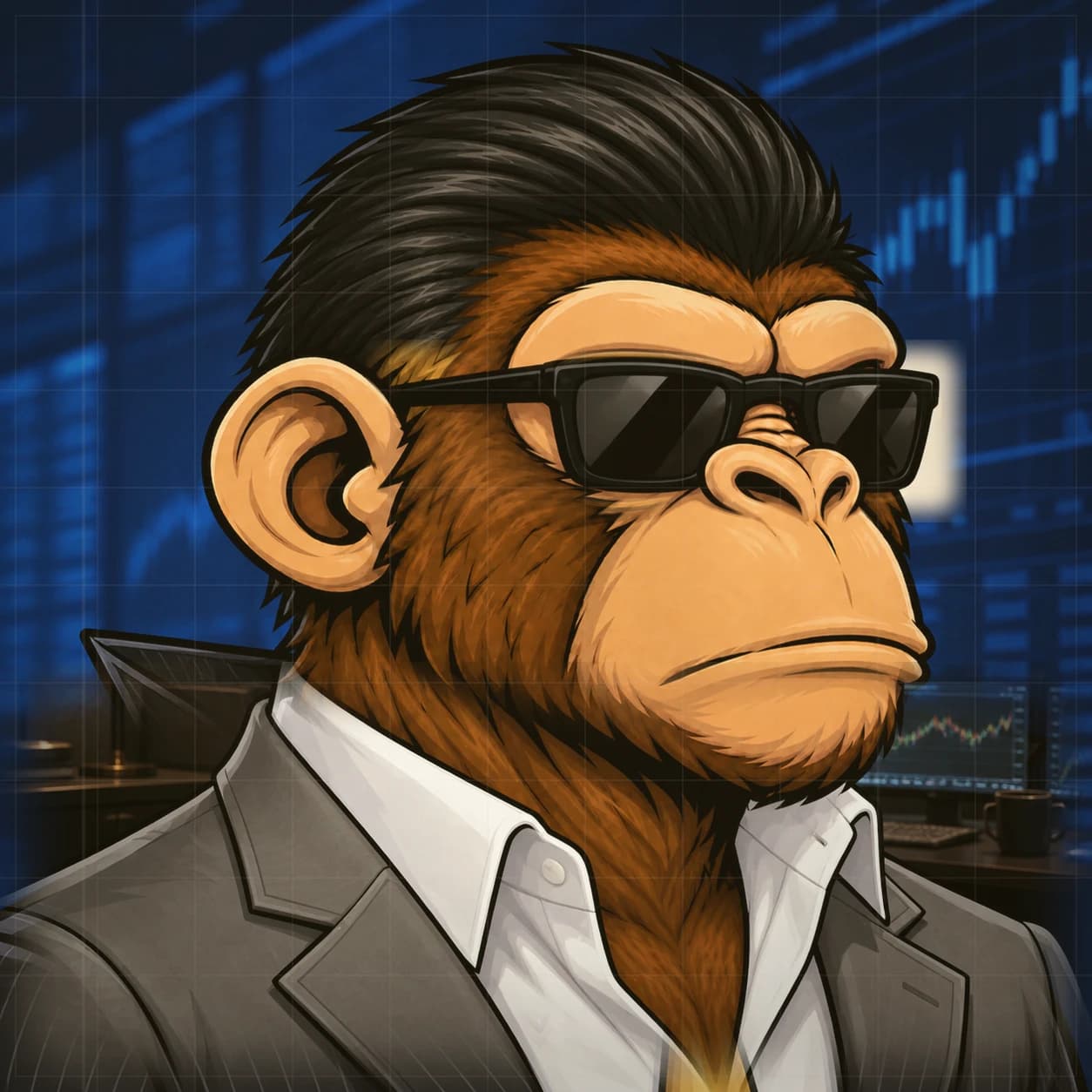 Wall Street Ape #0596
