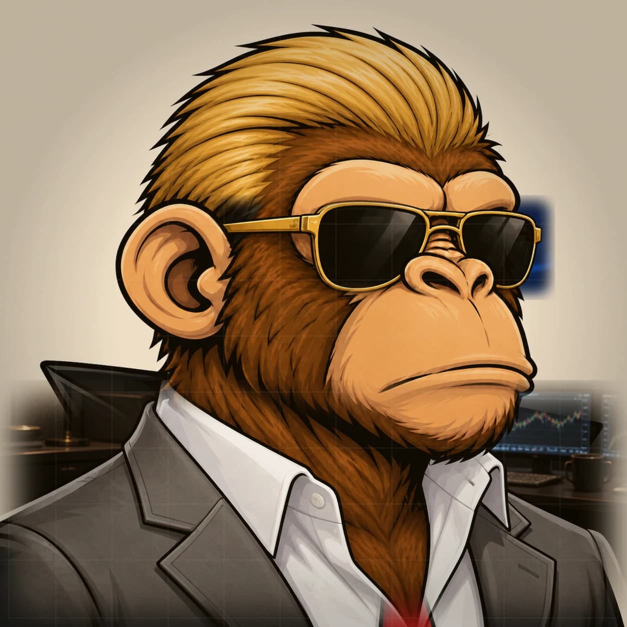 Wall Street Ape #0614