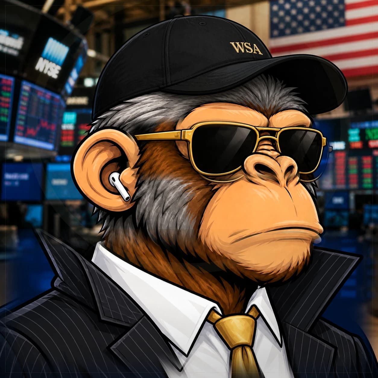 Wall Street Ape #0621