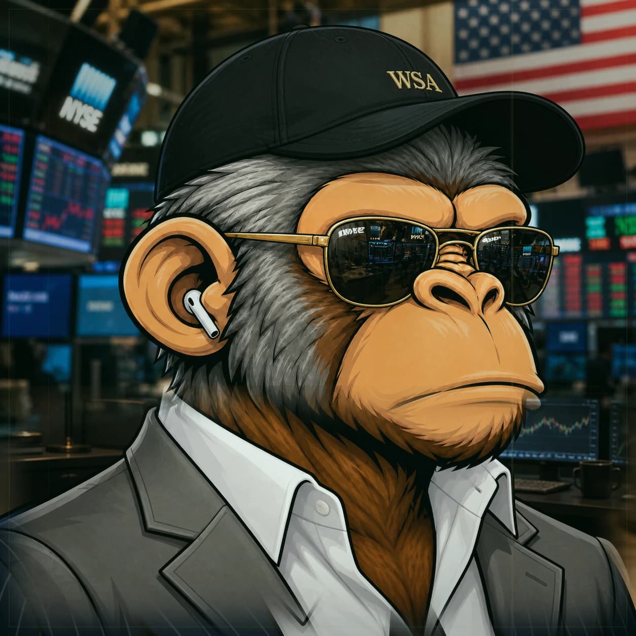 Wall Street Ape #0710