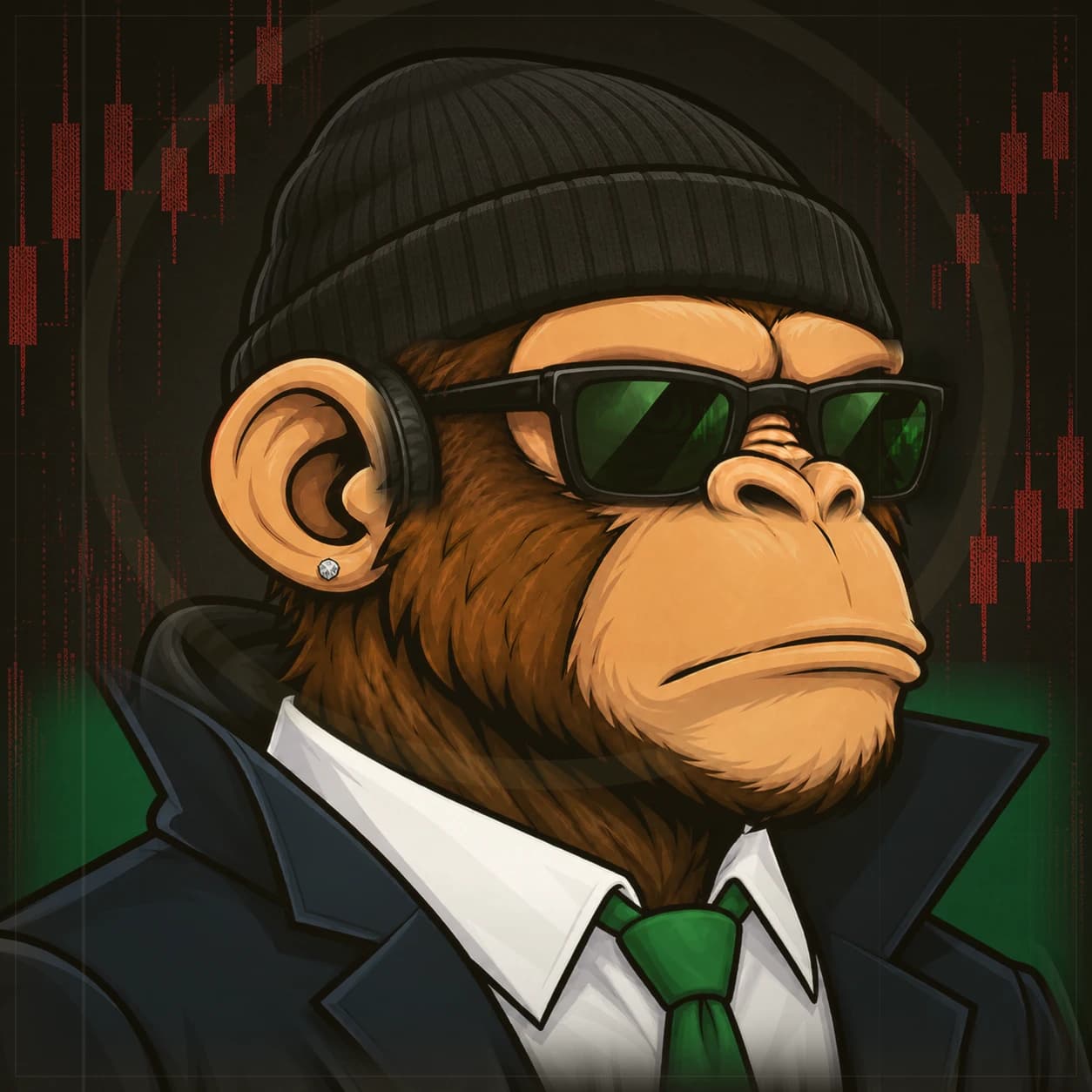 Wall Street Ape #0717