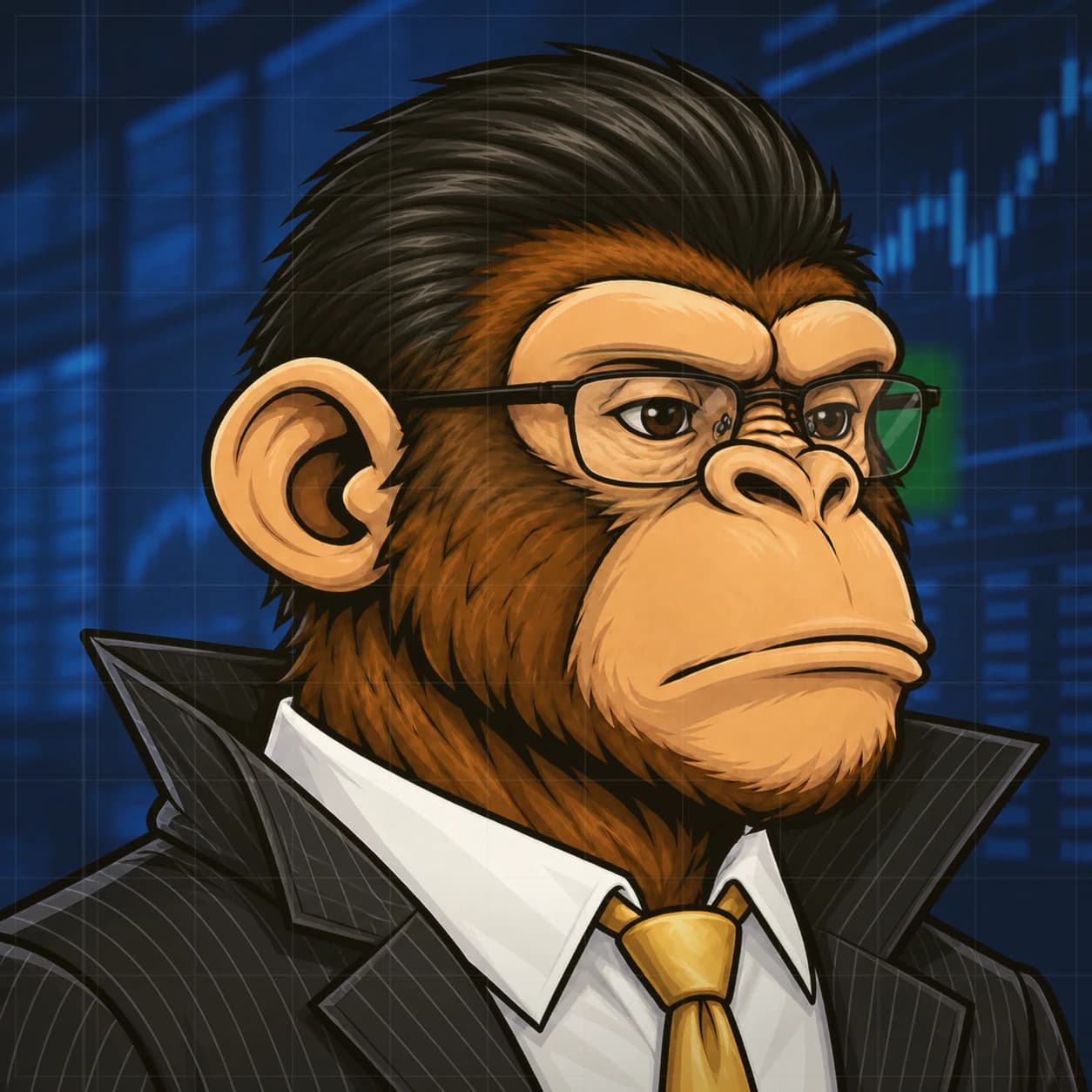Wall Street Ape #0725