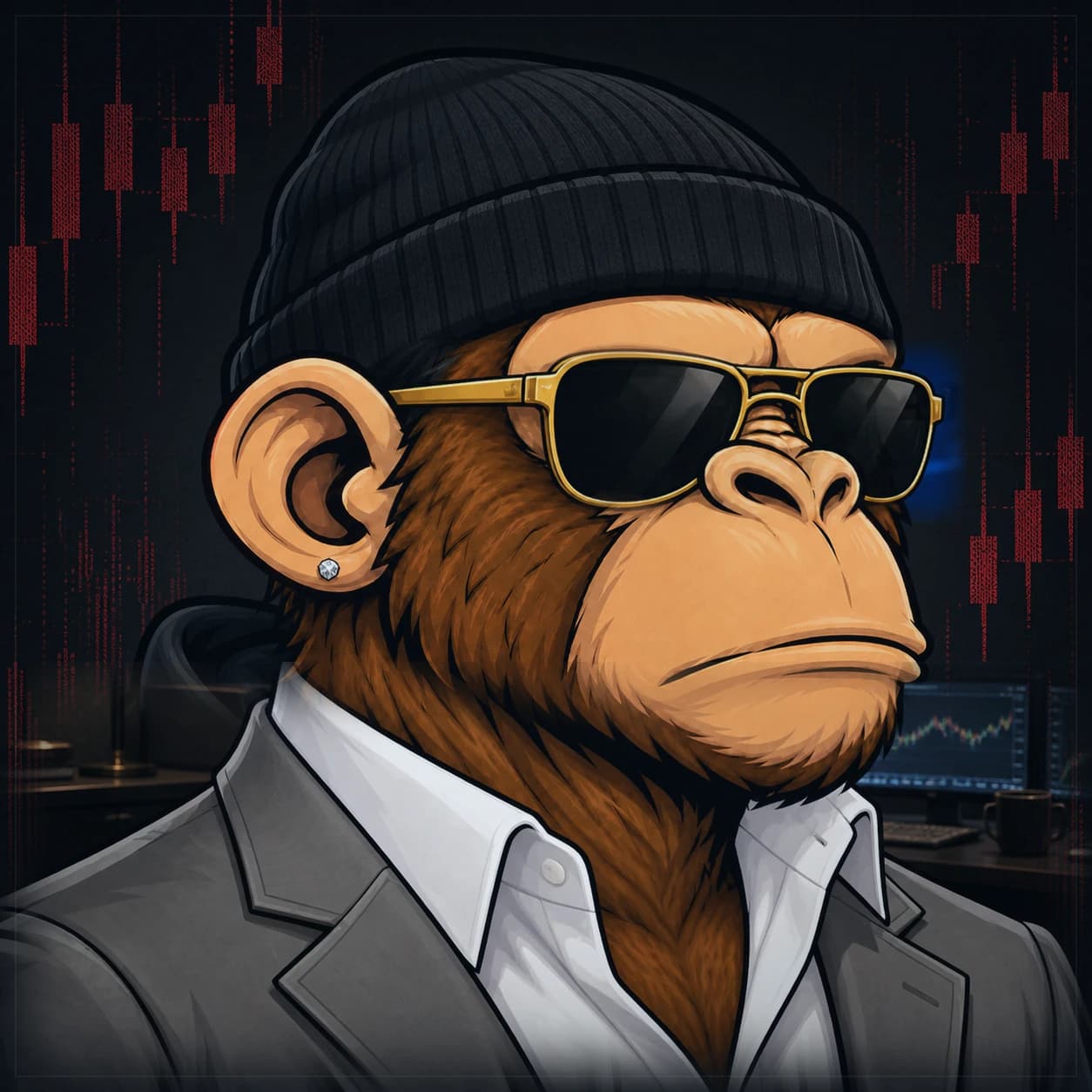 Wall Street Ape #0753