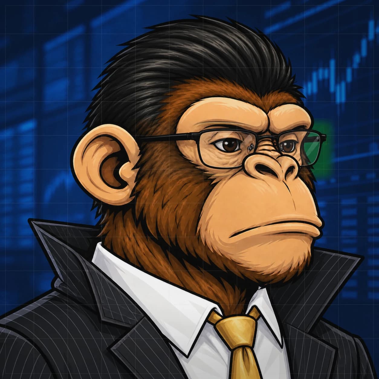 Wall Street Ape #0755