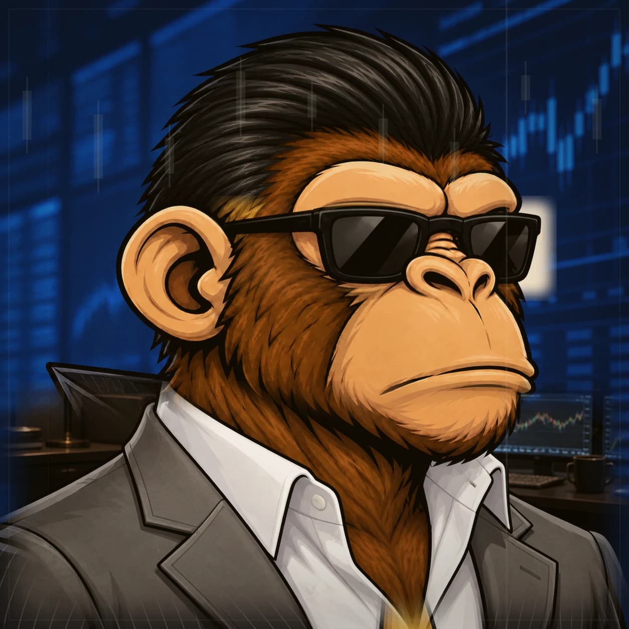 Wall Street Ape #0076