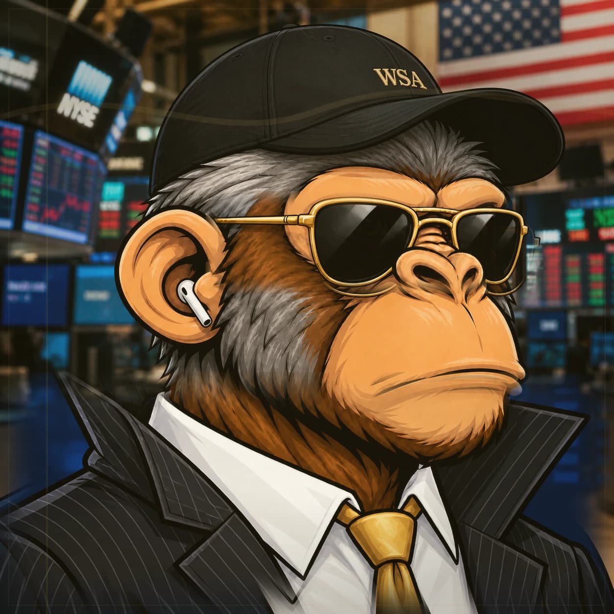 Wall Street Ape #0790