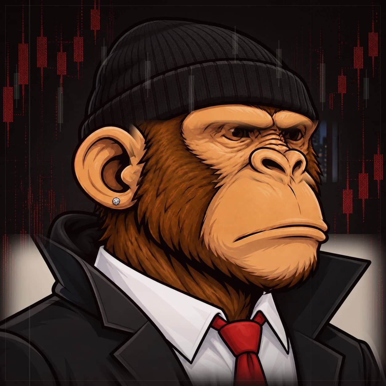 Wall Street Ape #0800