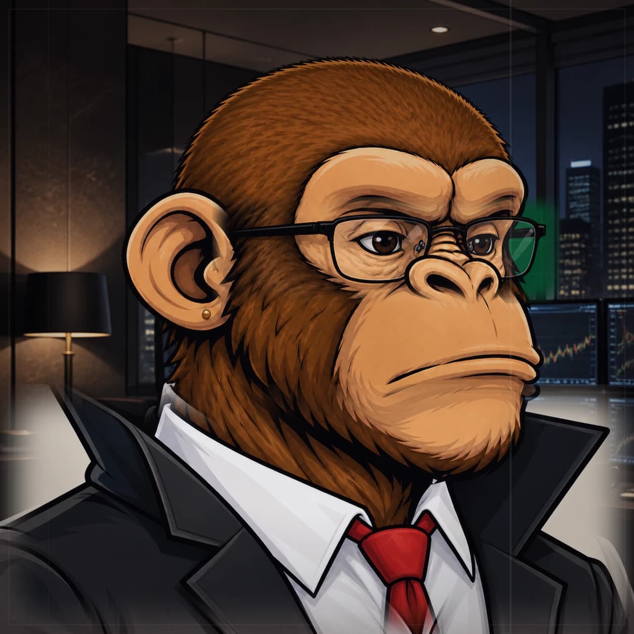 Wall Street Ape #0809