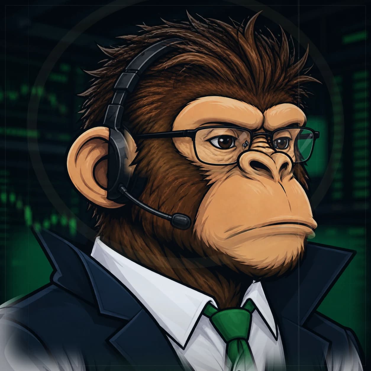 Wall Street Ape #0816