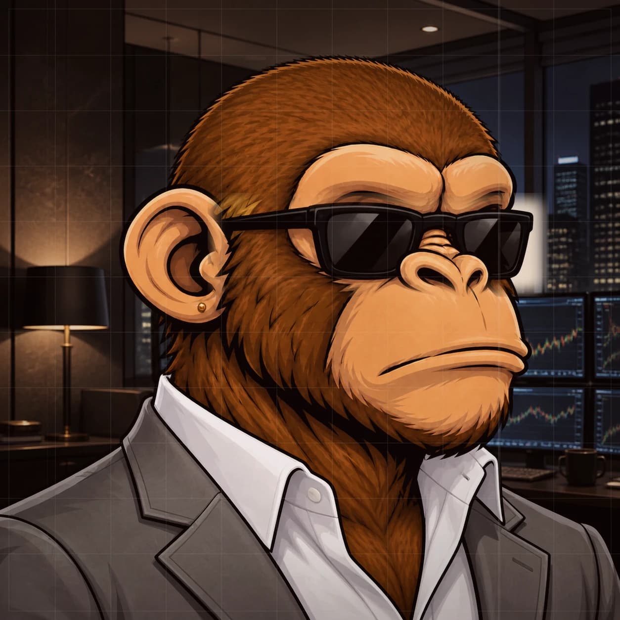 Wall Street Ape #0821