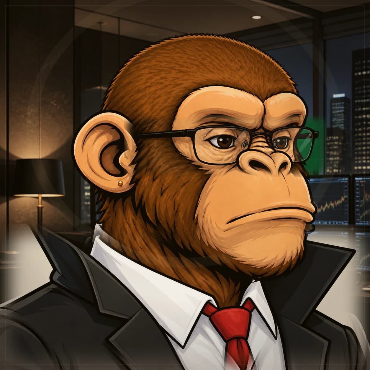Wall Street Ape #0829