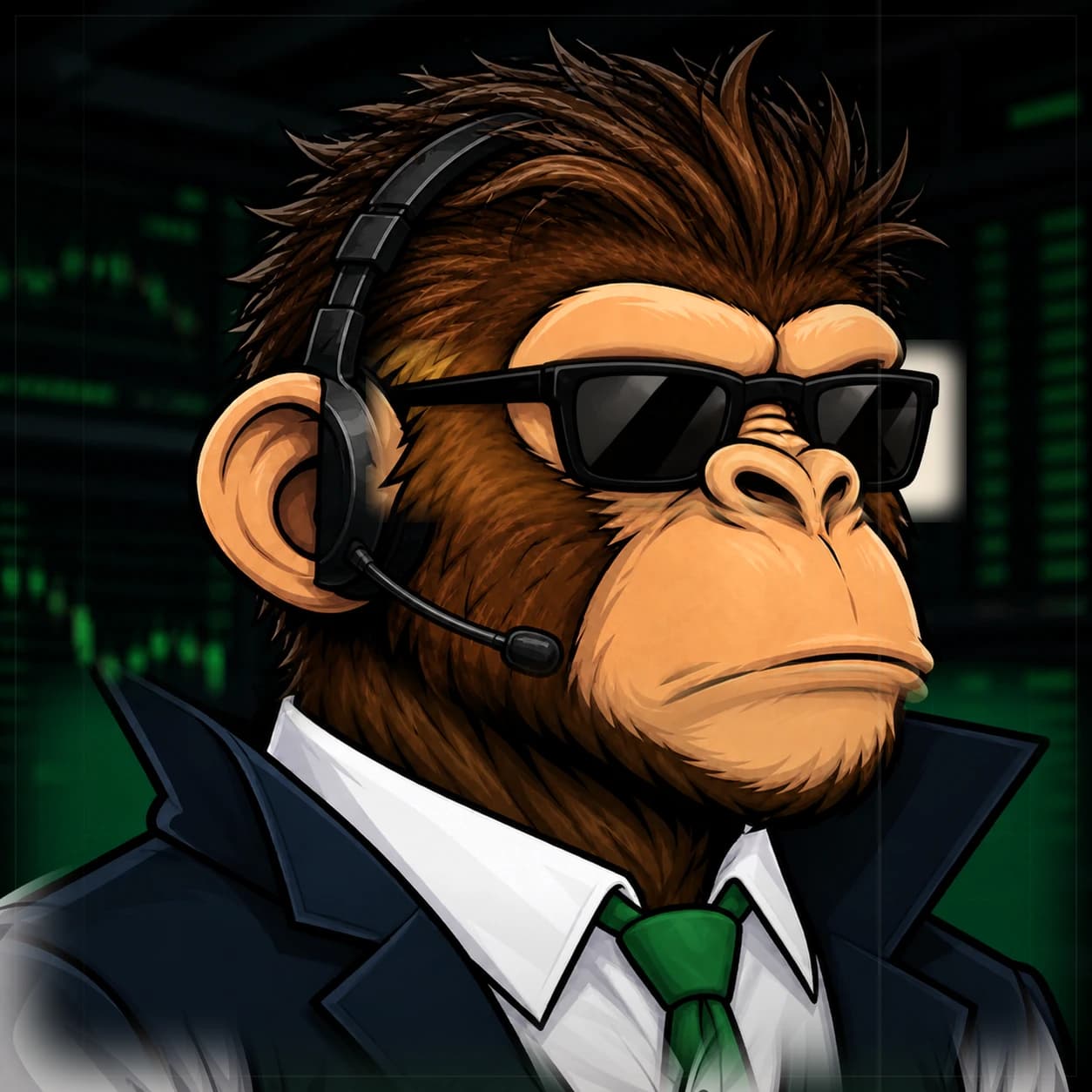 Wall Street Ape #0838