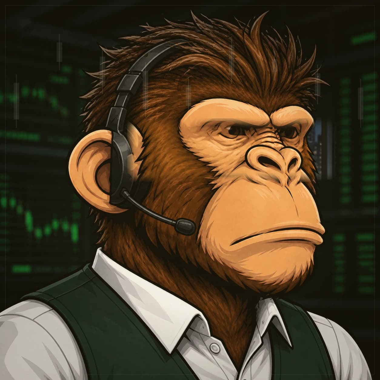 Wall Street Ape #0850