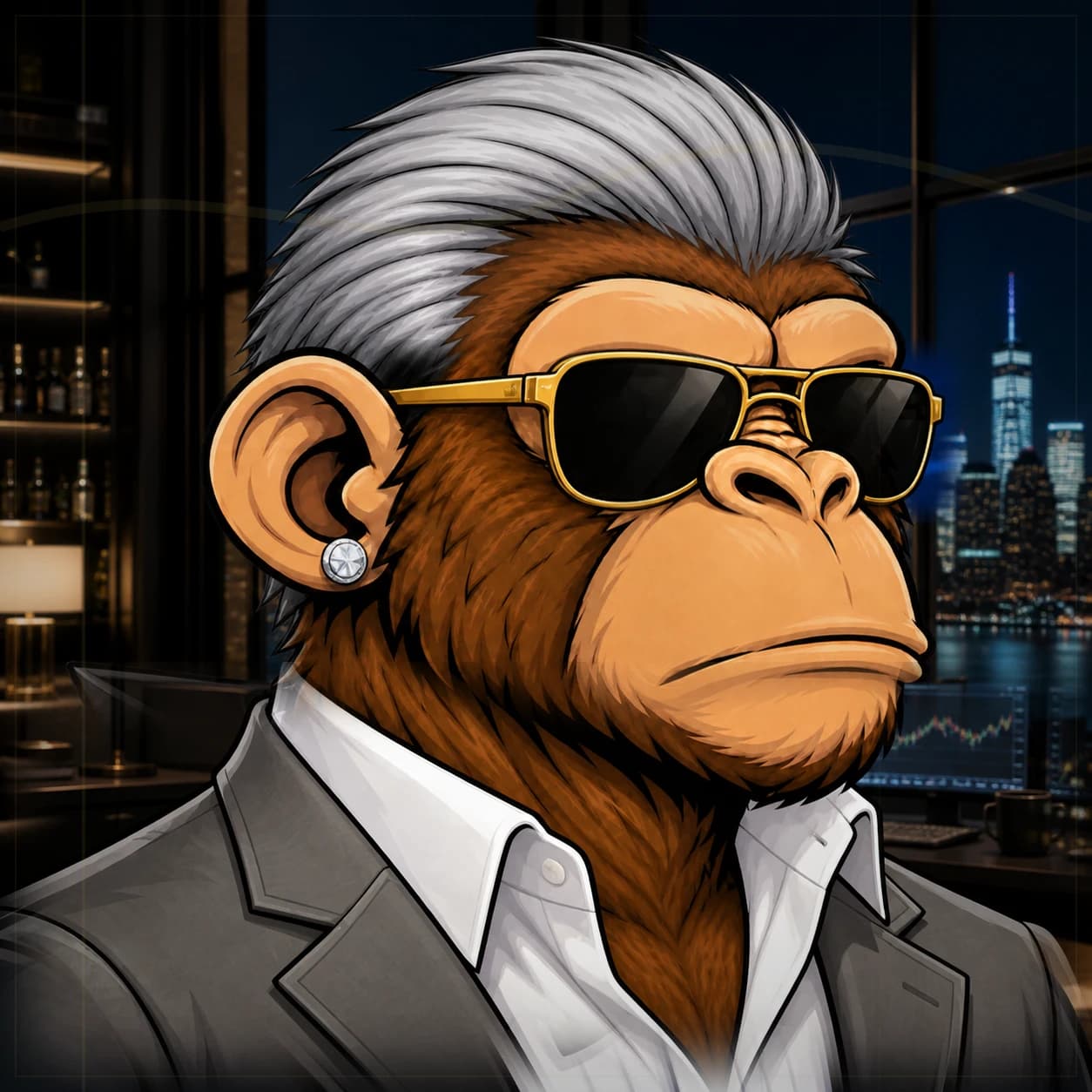 Wall Street Ape #0856