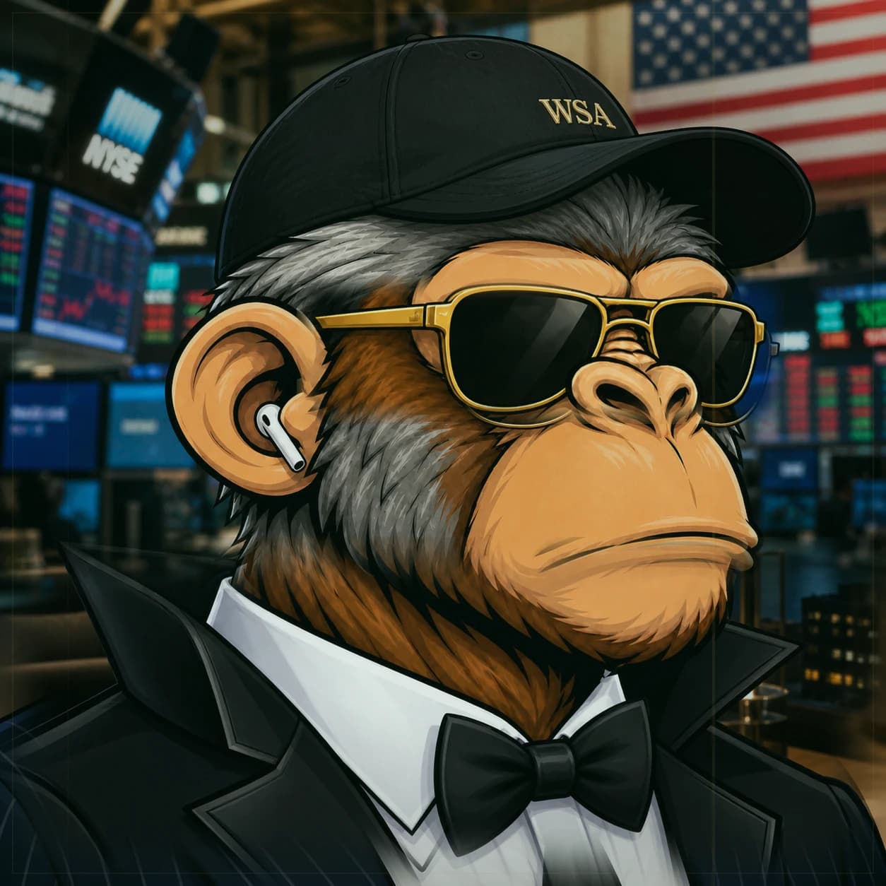 Wall Street Ape #0857