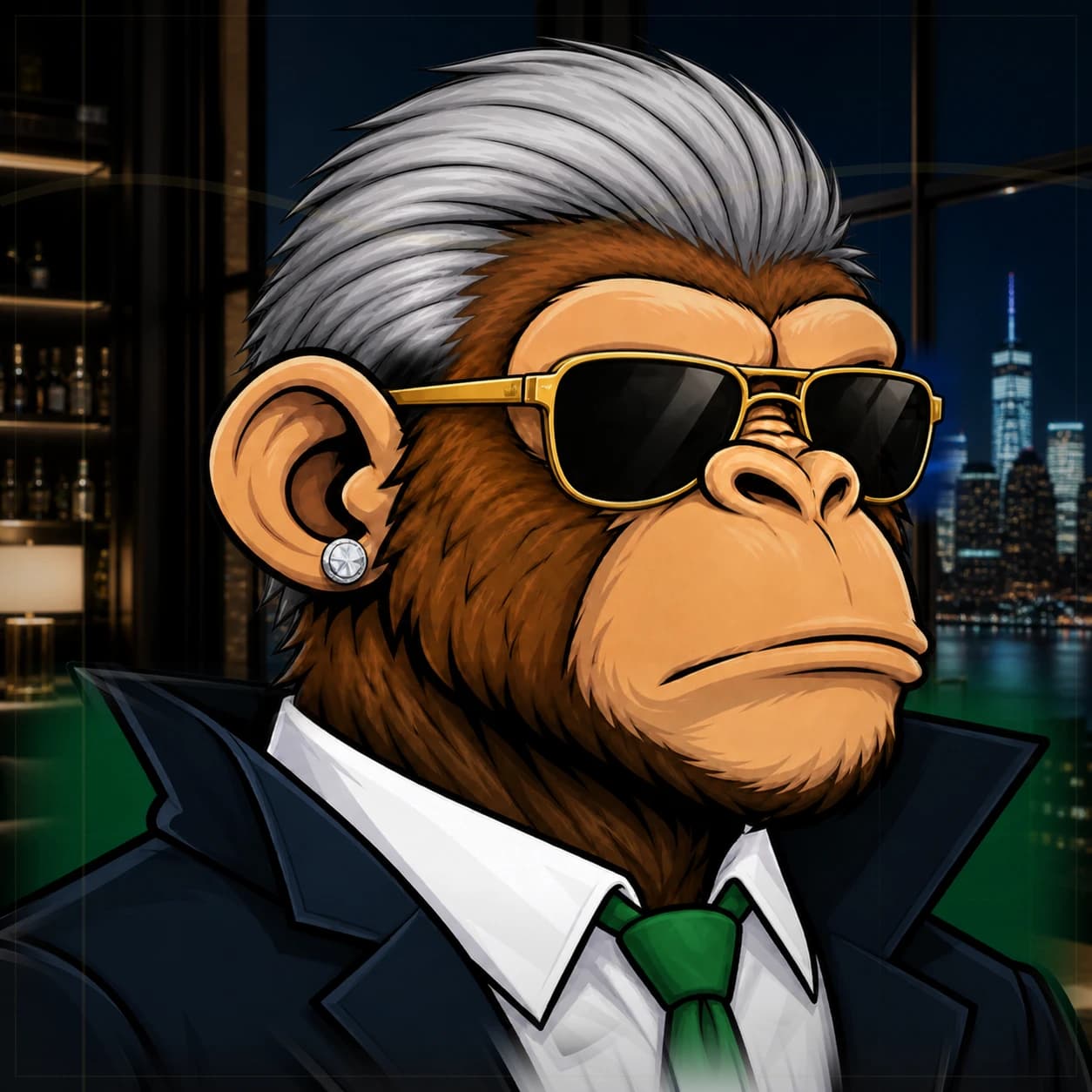 Wall Street Ape #0862