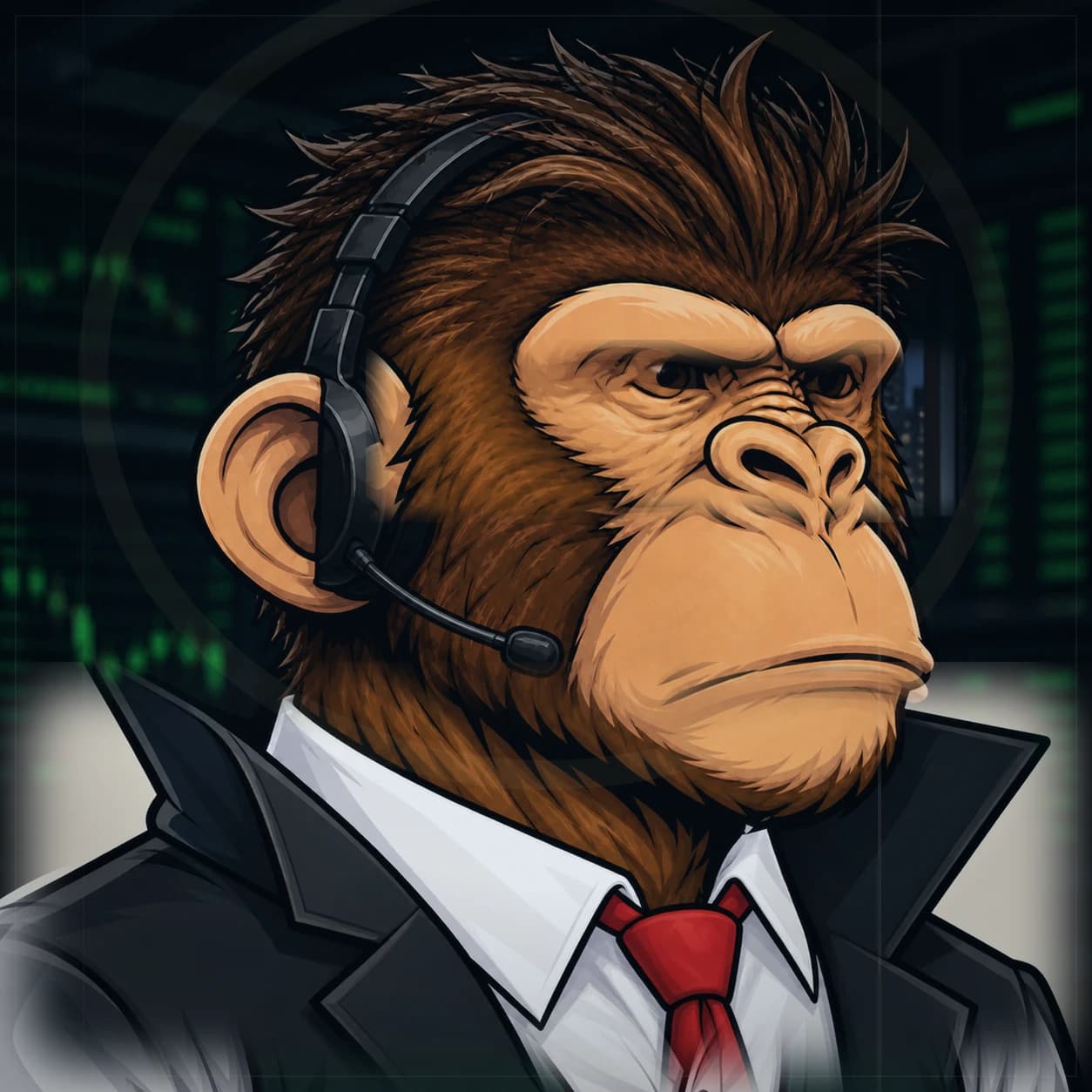 Wall Street Ape #0864