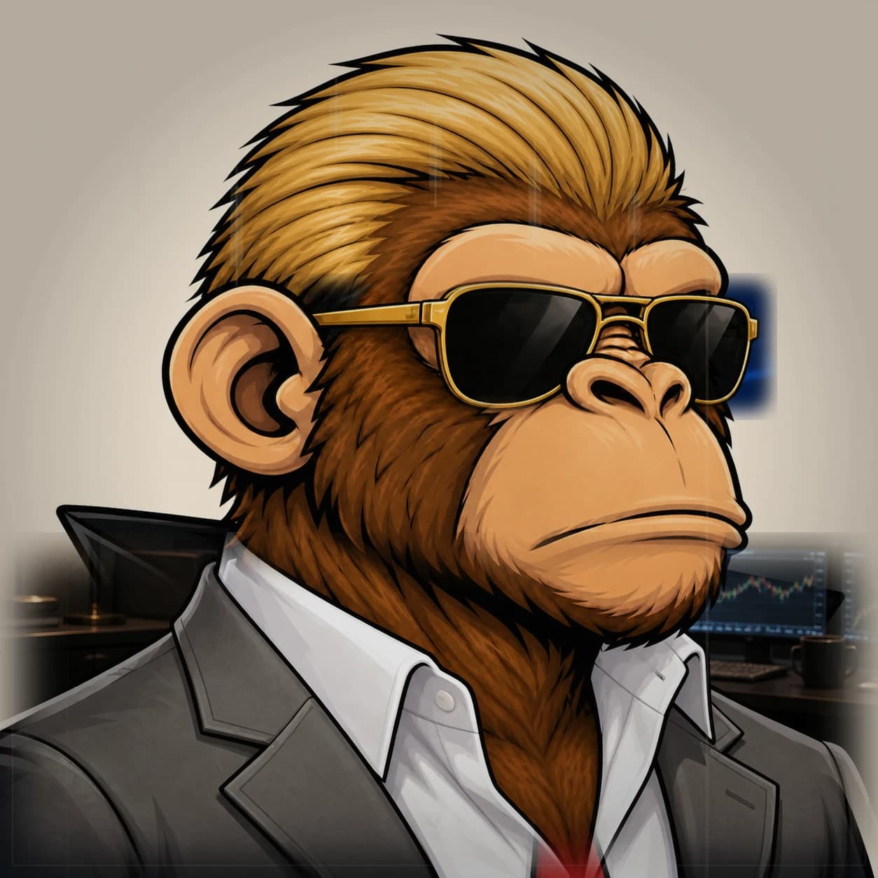 Wall Street Ape #0866
