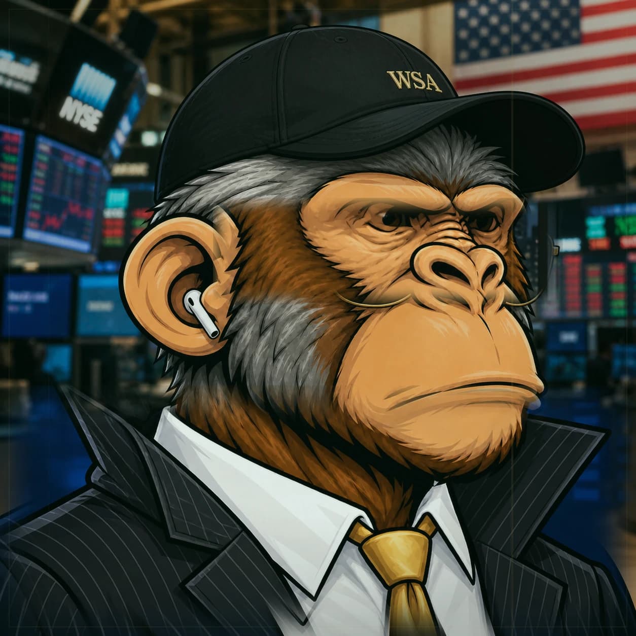 Wall Street Ape #0868