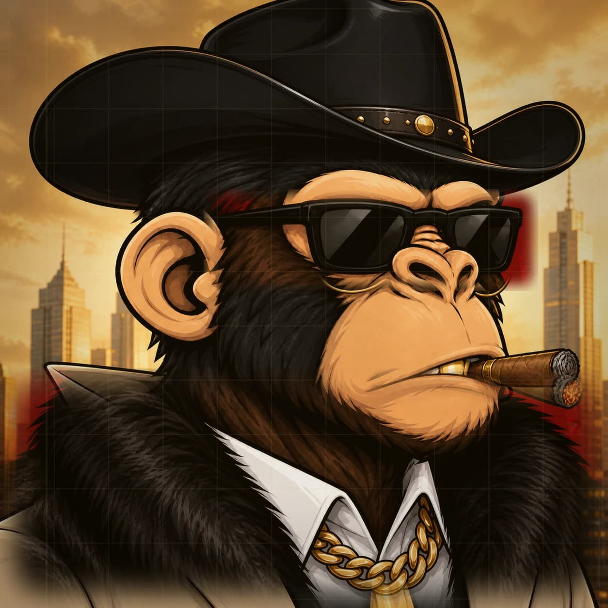 Wall Street Ape #0871