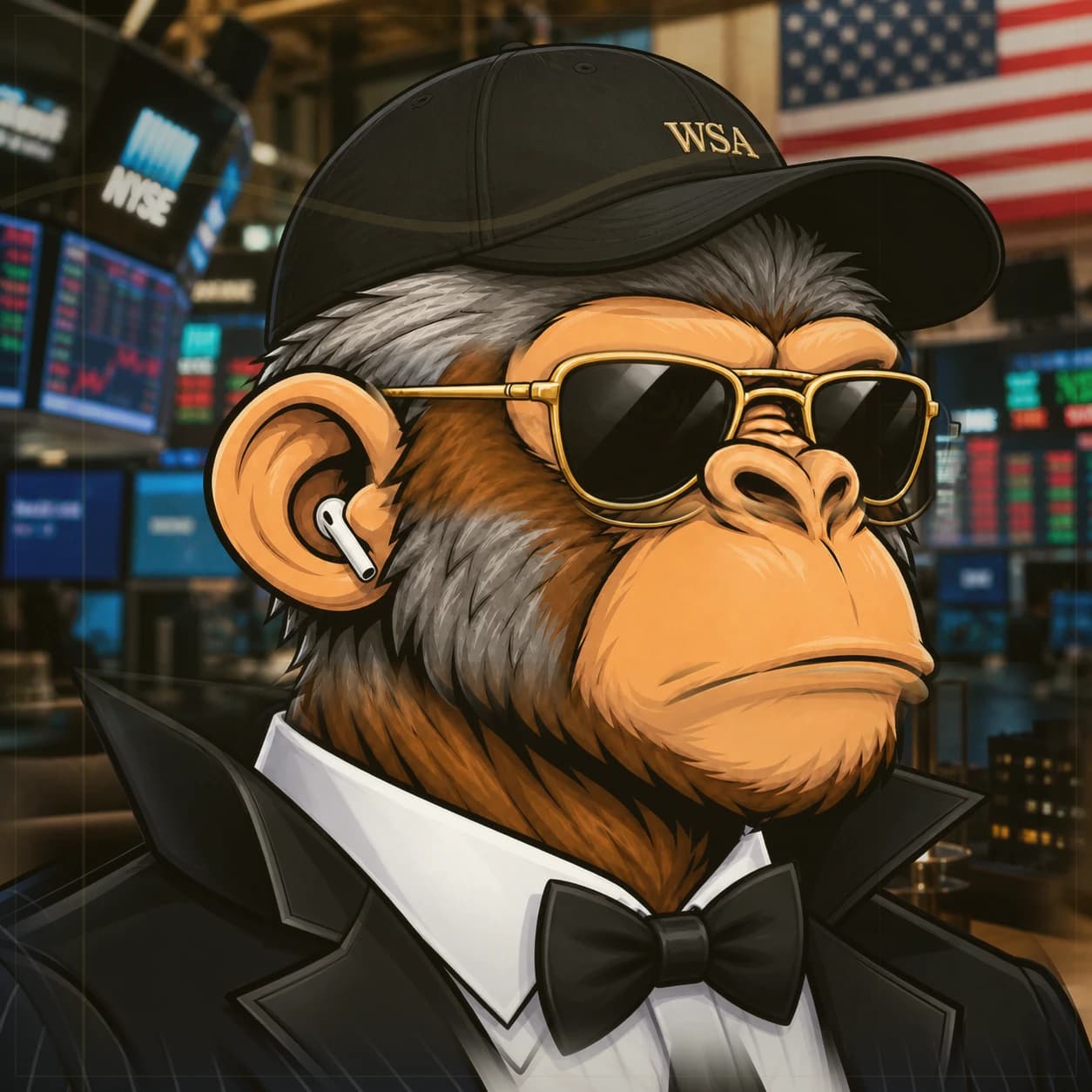 Wall Street Ape #0873