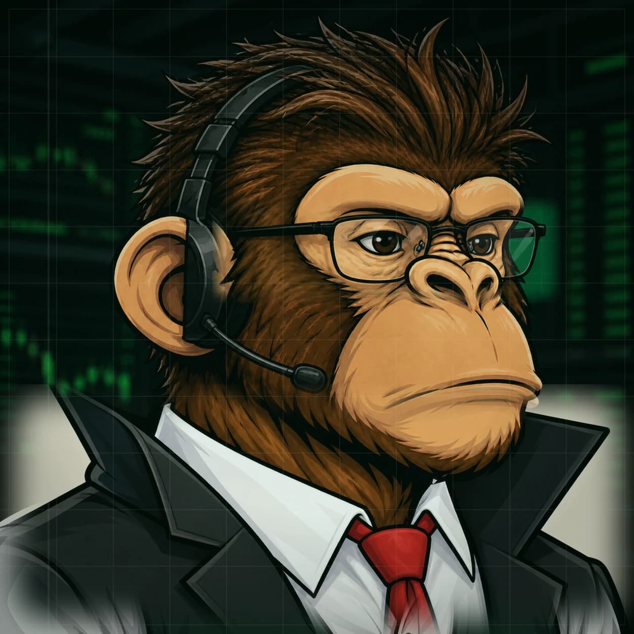 Wall Street Ape #0876