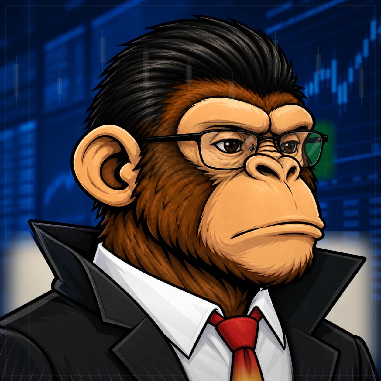 Wall Street Ape #0880