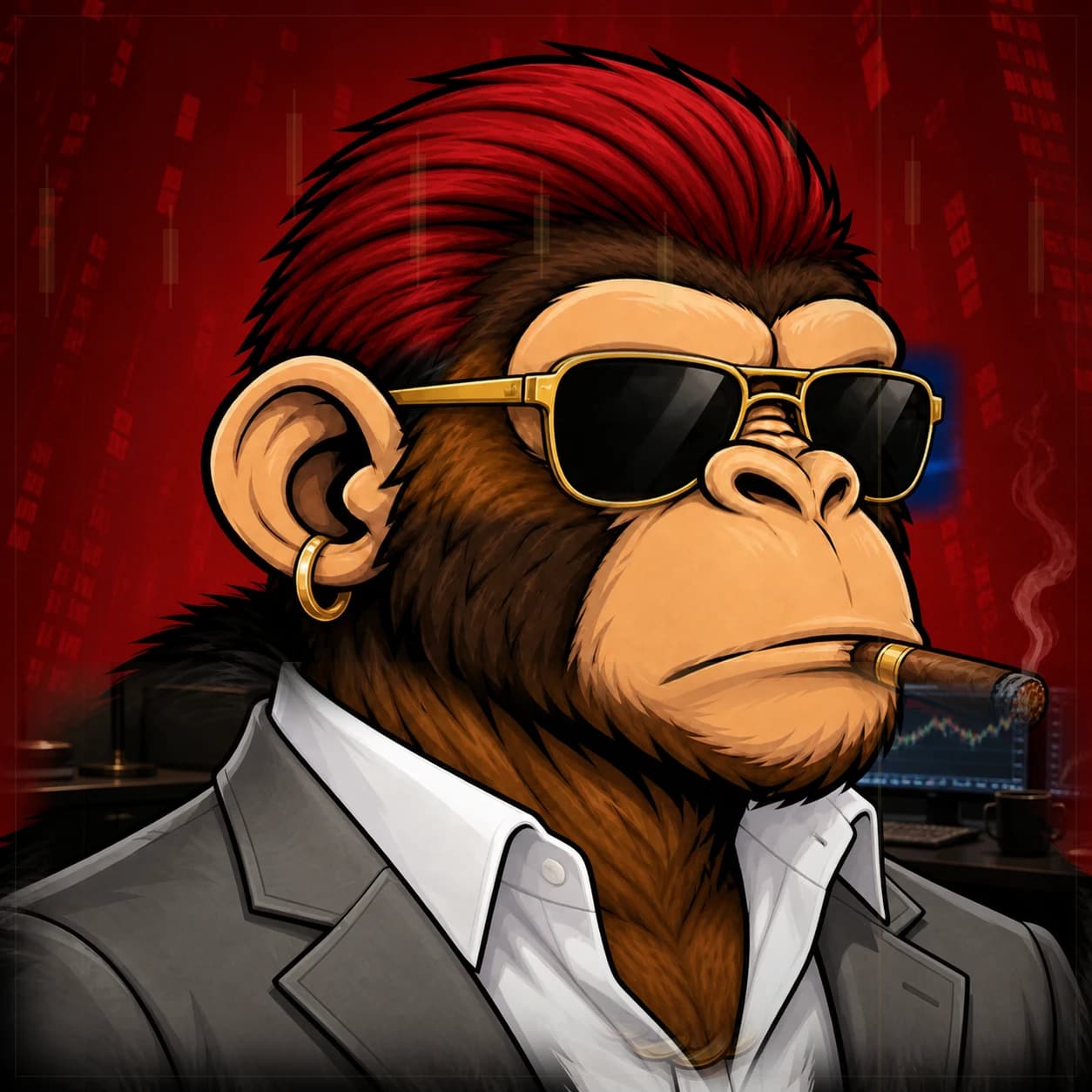 Wall Street Ape #0881