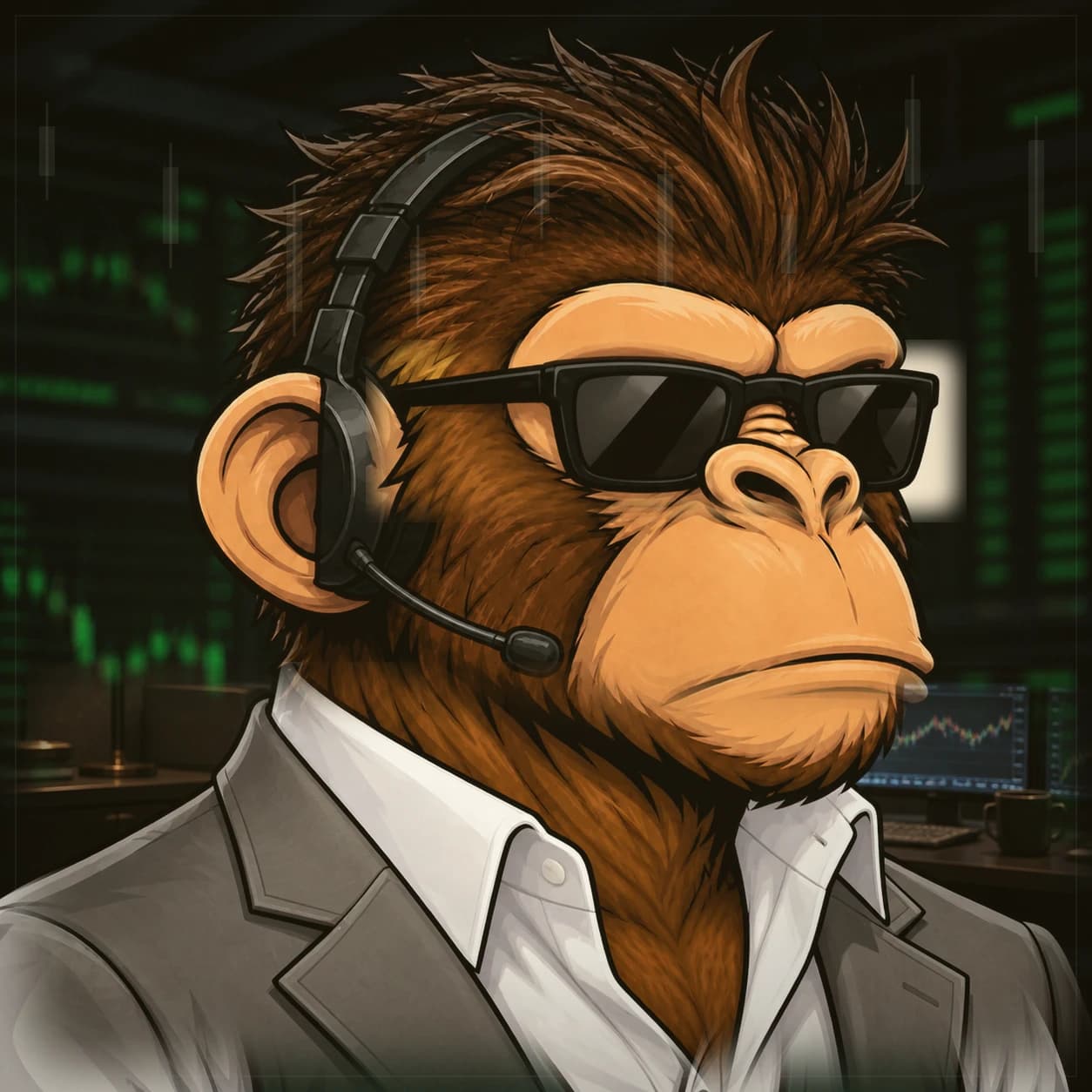 Wall Street Ape #0883