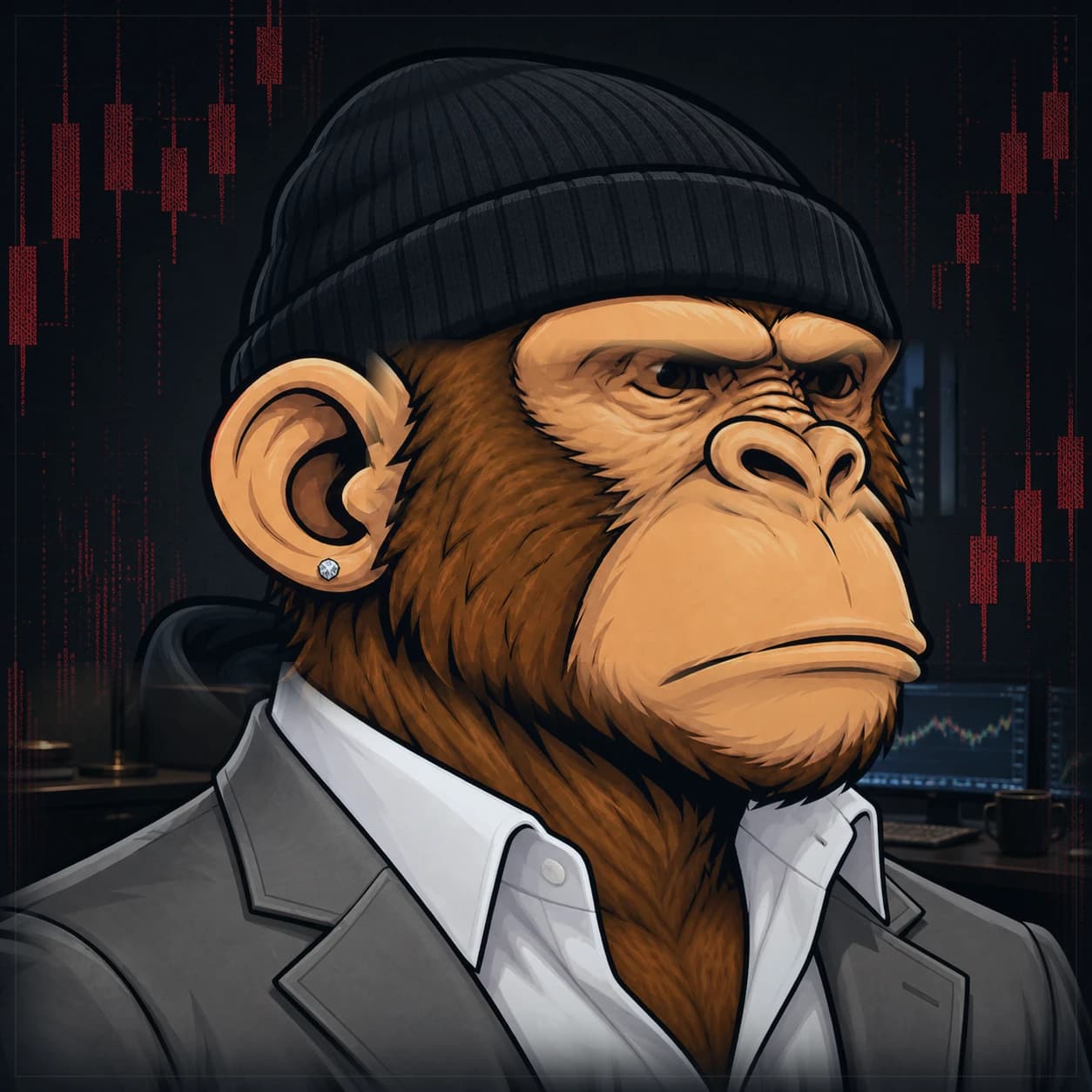 Wall Street Ape #0884