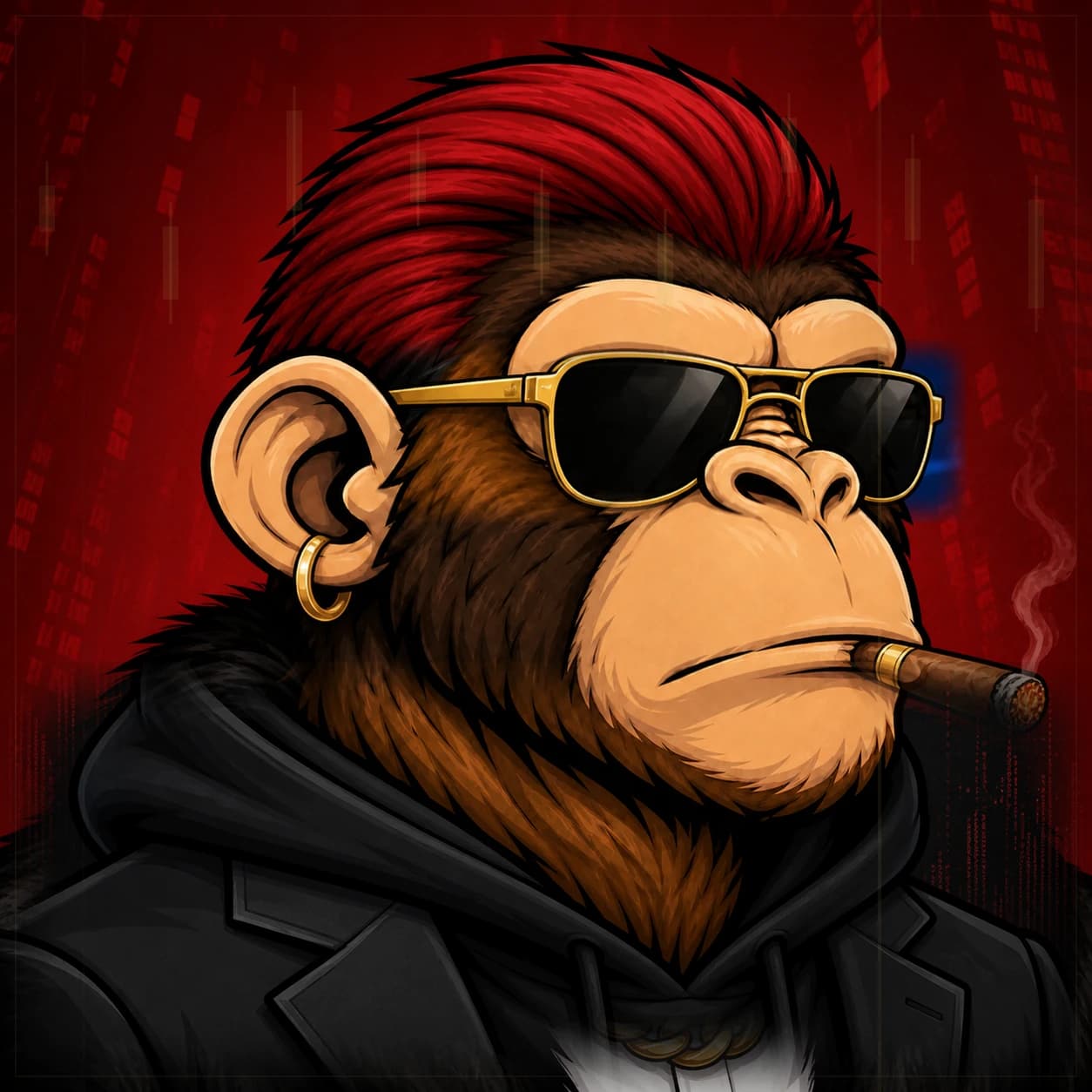 Wall Street Ape #0886
