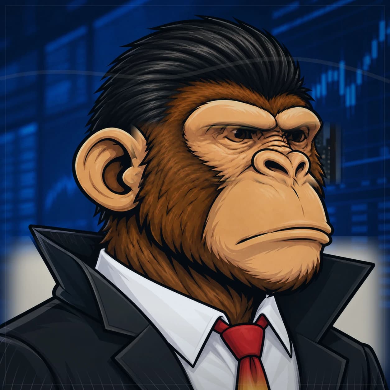 Wall Street Ape #0887