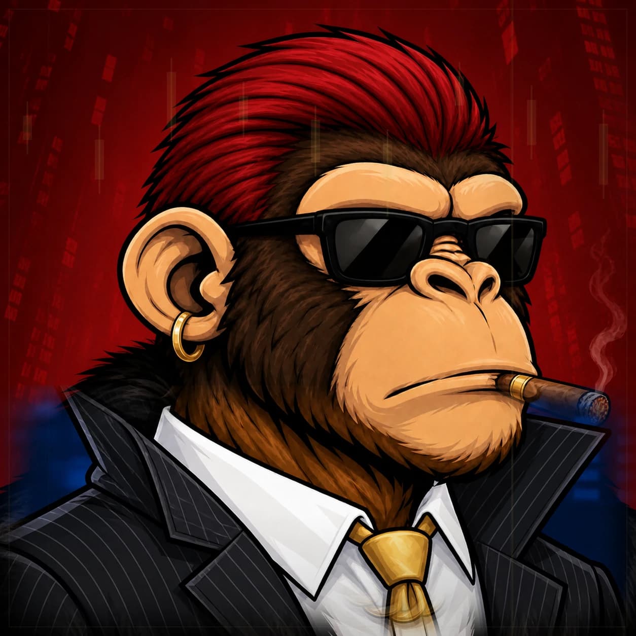 Wall Street Ape #0889