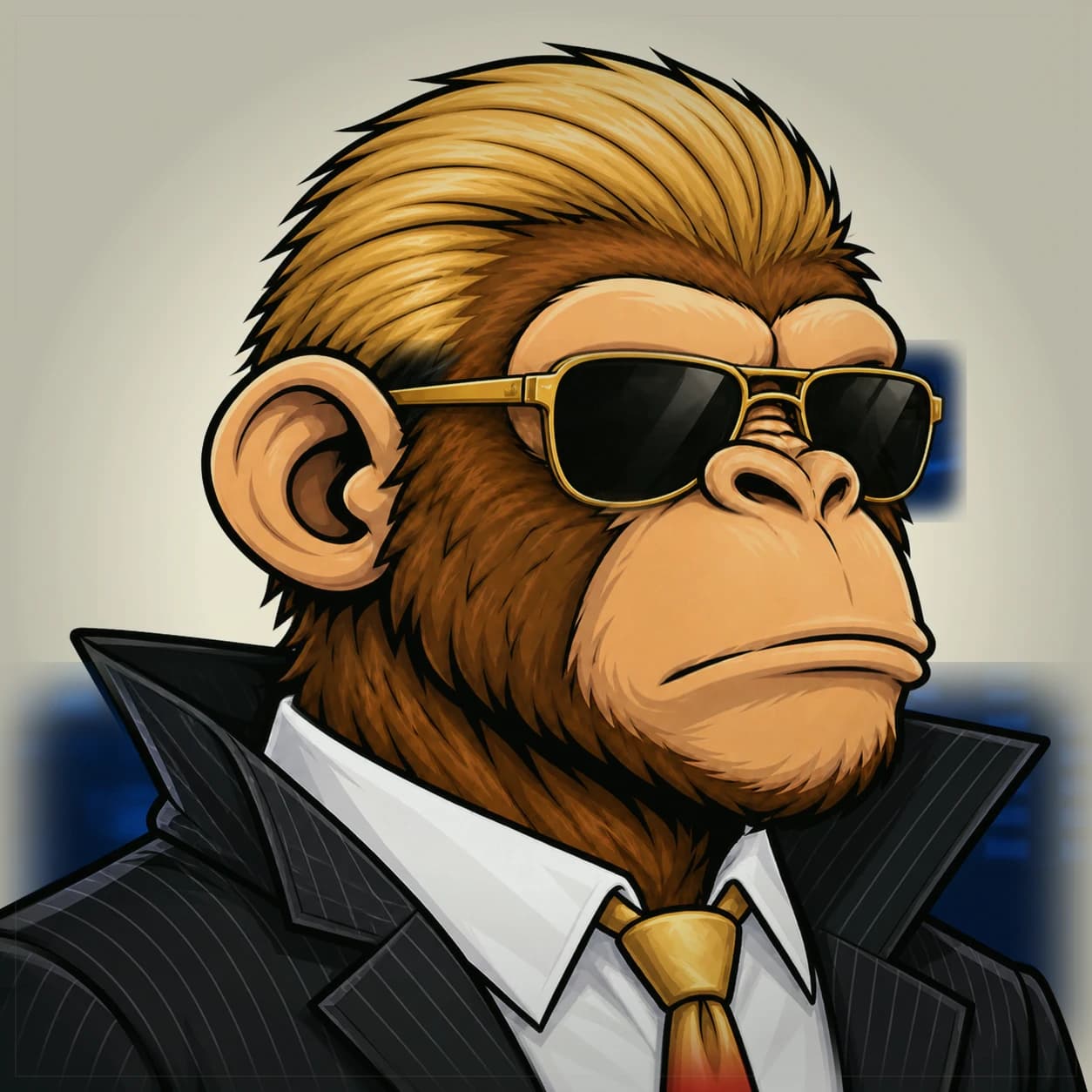 Wall Street Ape #0892