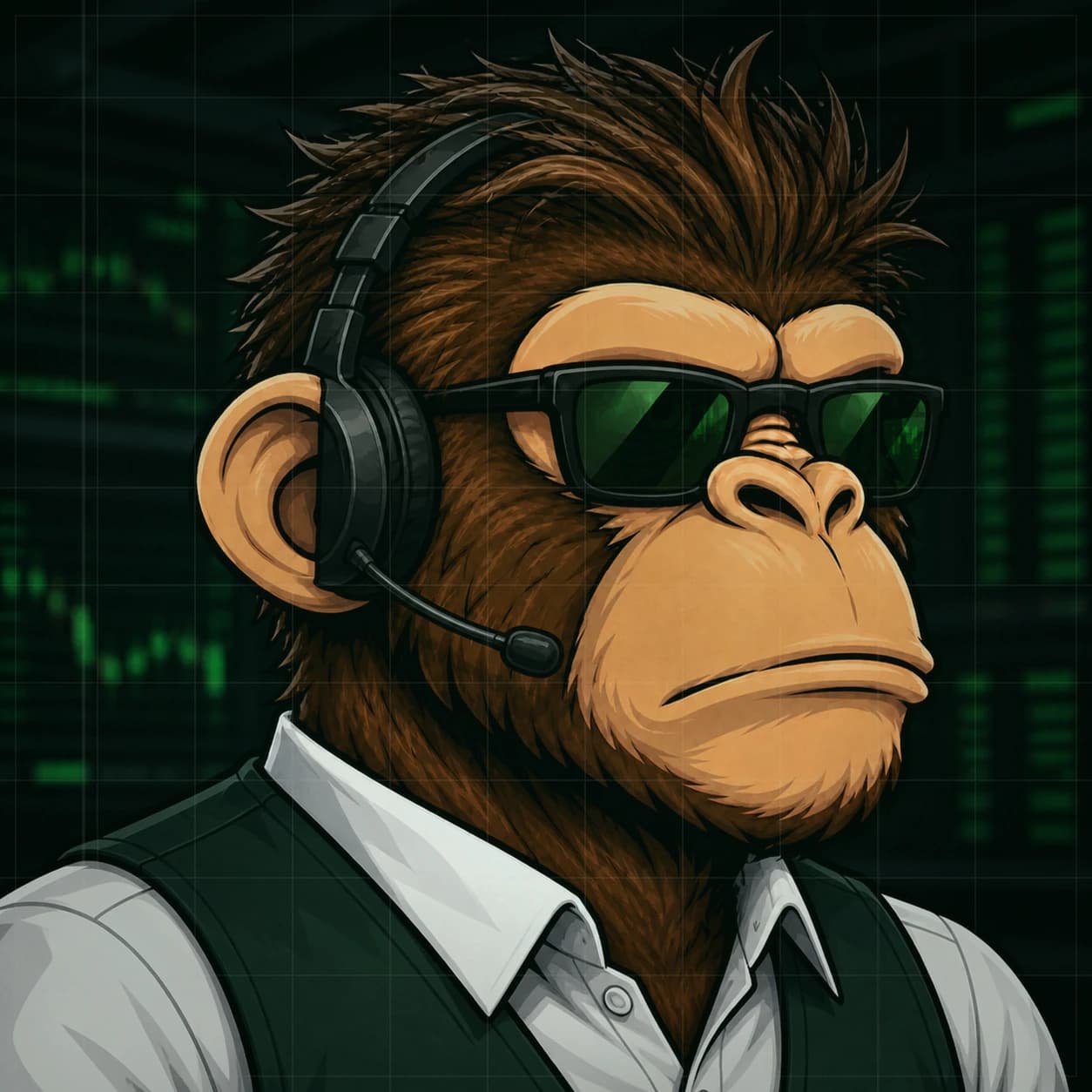 Wall Street Ape #0895