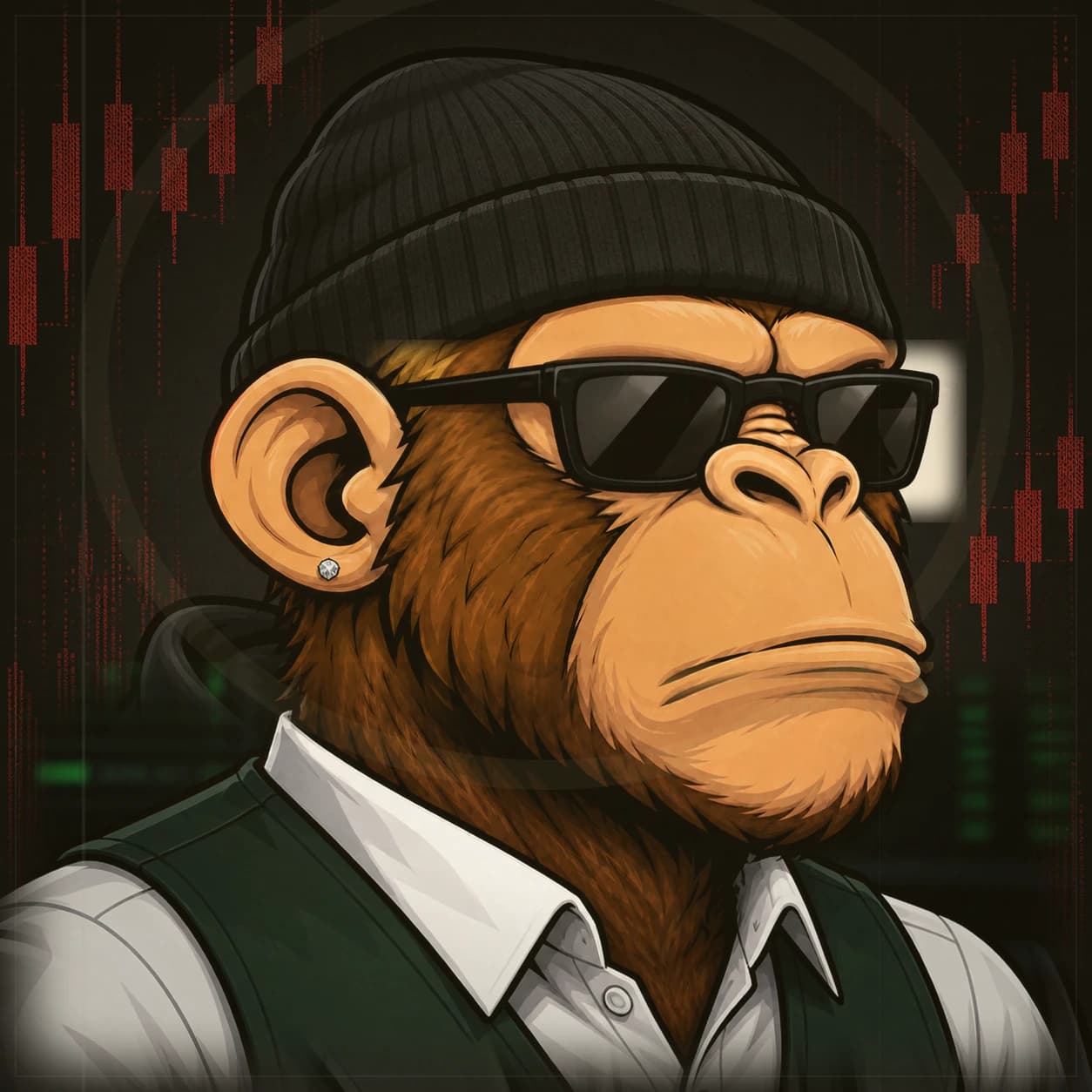 Wall Street Ape #0898