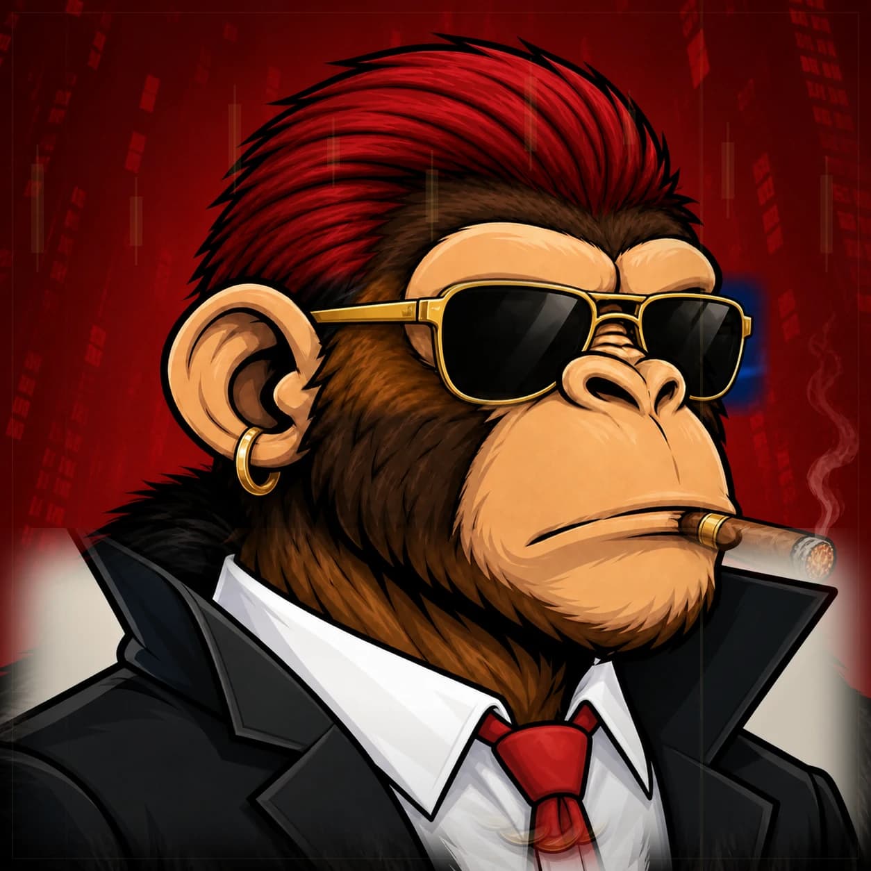 Wall Street Ape #0900