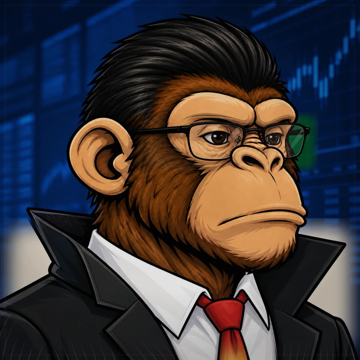 Wall Street Ape #0964