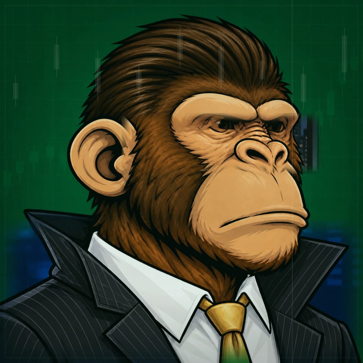 Wall Street Ape #0976