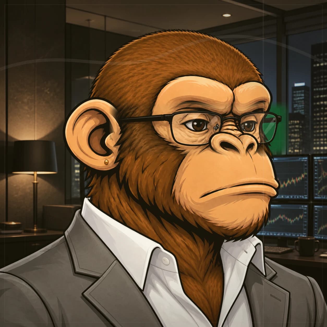 Wall Street Ape #0980