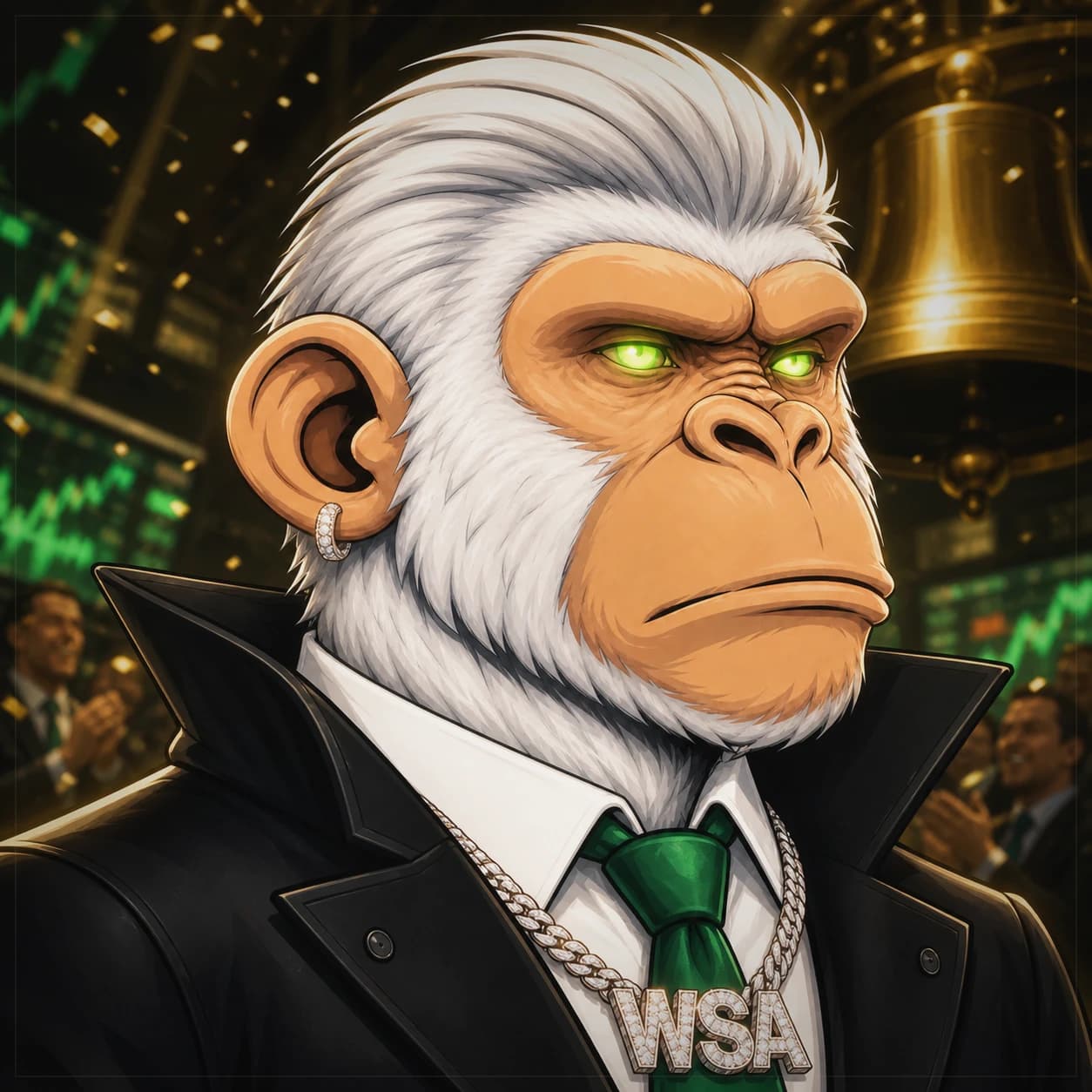 Wall Street Ape #0990