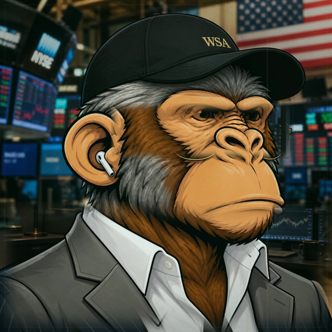 Wall Street Ape #0997